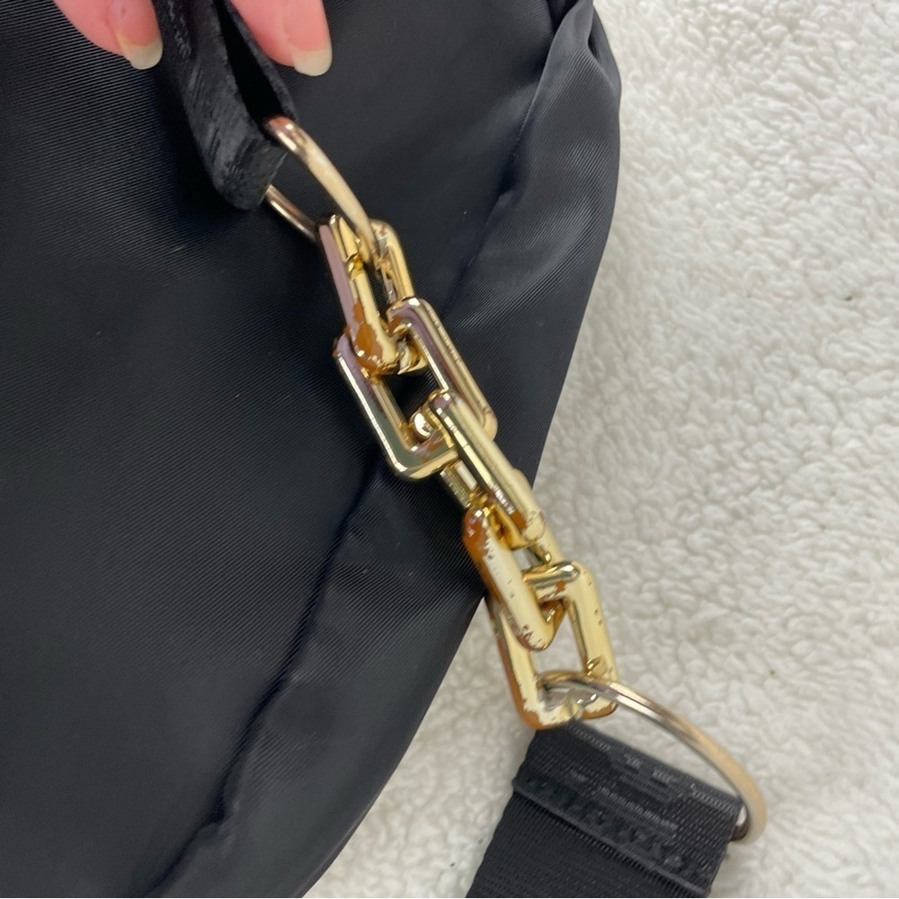 Kensie black canvas belt bag - Picture 8 of 9